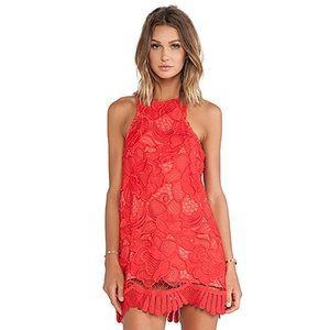 Lovers + Friends Caspian Shift Dress In Red